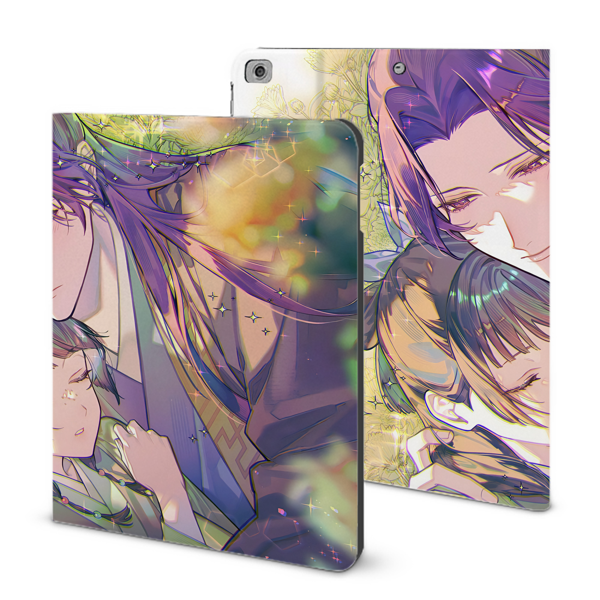 （画像用） 薬屋のひとりごと The Apothecary Diaries IPad ケース ブック型 PUレザー TPU 耐衝撃 軽量 薄型 ペン収納なし 全面保護 IPad 各モデル対応
